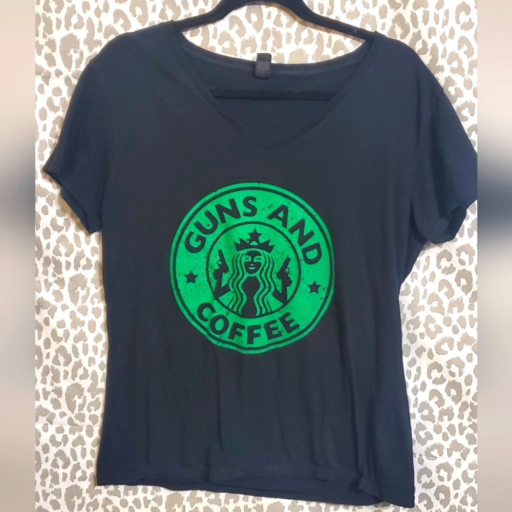 Guns and Coffee T-shirt